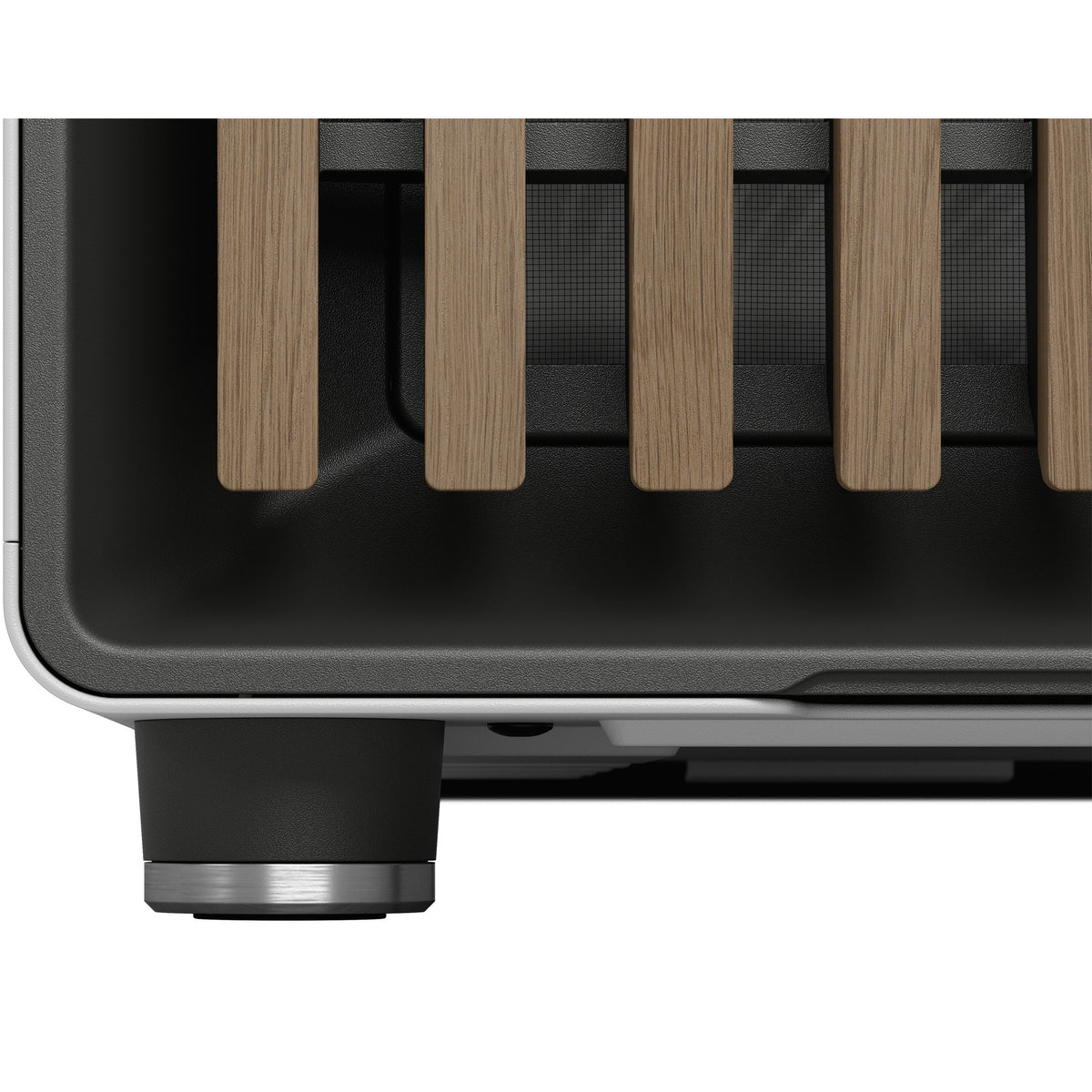 Obudowa North Midi Tower o konstrukcji fraktalnej (biały kolor drewna | 2x USB-A | 1x USB-C)