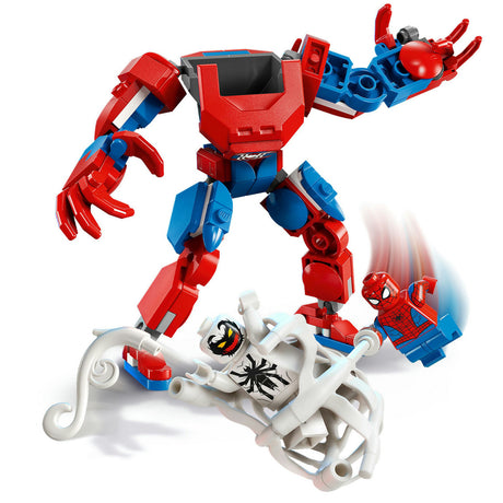 Lego Super Heroes 76308 Mech Spider-Mana kontra antytoksyna