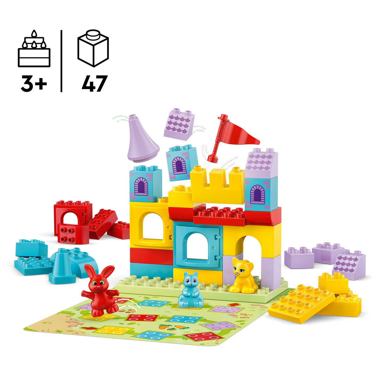Lego duplo Hopsy's Castle gra edukacyjna gra planszowa - 10450