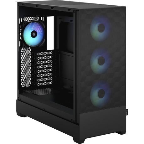 Fractal design pop xl air rgb obudowa typu big tower (czarna | 2x usb-a | rgb | szkło hartowane)