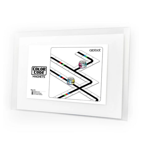 Magnesy Ozobot oznaczone kolorami: podstawowy zestaw robota
