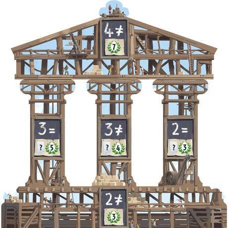 Asmodee 7 cudów: gra planszowa architektów (holenderski, 2–7 graczy, 25 minut, od 8 lat)