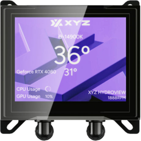 Chłodzenie wodne Xyz PC Gear Hydroview Aio 360 (czarny, argb, pwm)