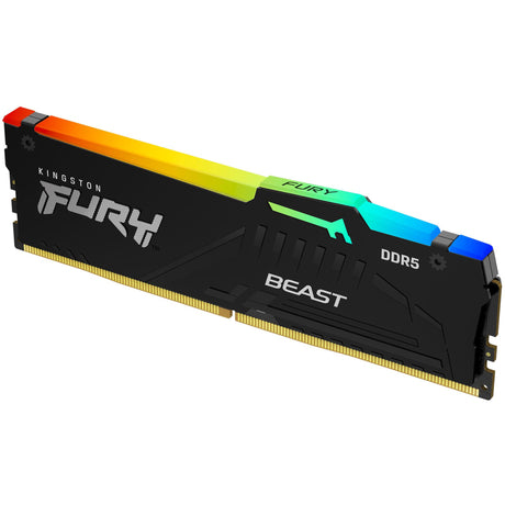 Kingston Fury 32 GB RAM DDR5-6000 (czarny, KF560C36bbe2a-32, Beast RGB, XMP 3.0, Expo)