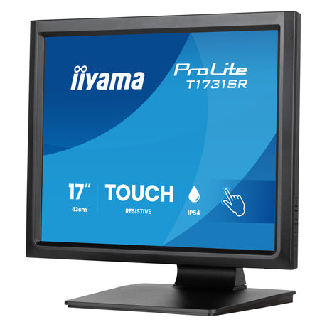 Monitor dotykowy Iiyama prolite t1731sr-b2s 17 (czarny, vga, hdmi, displayport, audio, dotykowy)