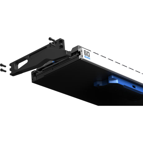 Klawiatura do gier z przełącznikiem magnetycznym Iqunix ez60 (czarna, układ amerykański (qwerty), gateron magnetyczny jade pro, 60%, rgb, klawisze pbt z podwójnym strzałem)