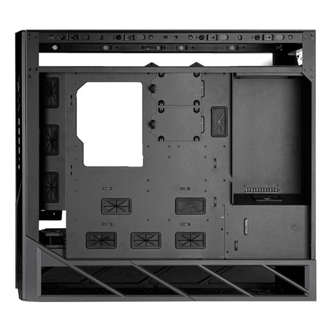 Obudowa typu big tower Silverstone alta f2 (czarna | 4x USB-A | 1x USB-C | szkło hartowane)