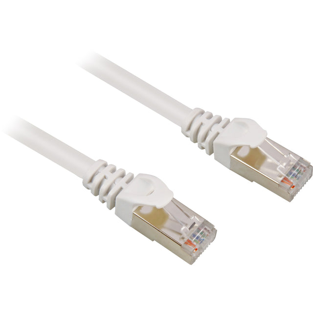 Kabel sieciowy Sharkoon SFTP, RJ-45 kat. 6 (biały, 15 metrów)