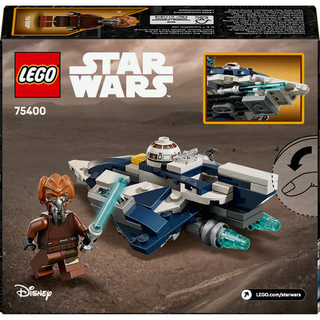 LEGO Star Wars Plo Koons Jedi Mikromyśliwiec Star Wars 75400