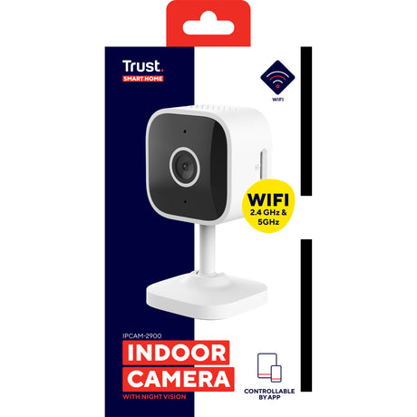 Zaufaj kamerze bezpieczeństwa ipcam-2900 (biała, WiFi 2,4 lub 5 GHz)