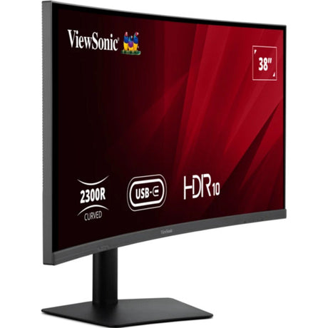 Viewsonic VA3820C Zakrzywiony monitor UWQHD+ 21:9 z koncentratorem USB-C 38 ultrawide (czarny, 2x HDMI, 1x Displayport, USB-C, USB-B)