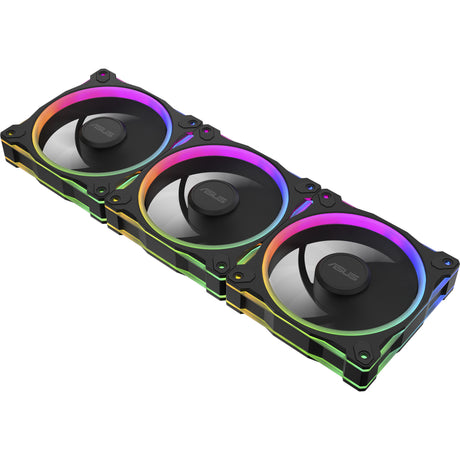 Wentylator Asus Prime mr120 argb - potrójne opakowanie wentylatorów (czarny, 3 sztuki, 120 x 120 x 28 mm, 3 sztuki)