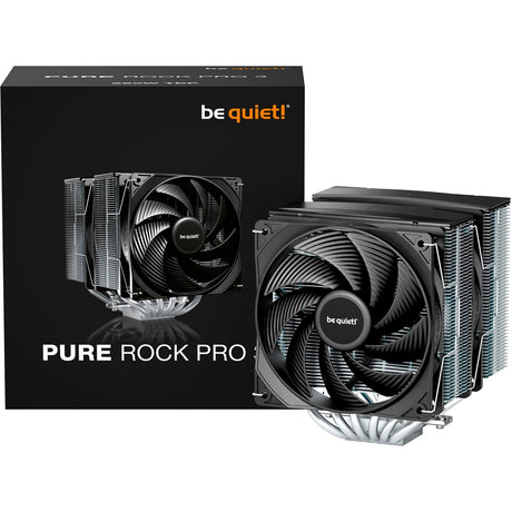 Bądź cicho! Chłodnica procesora Pure Rock Pro 3 (czarna)