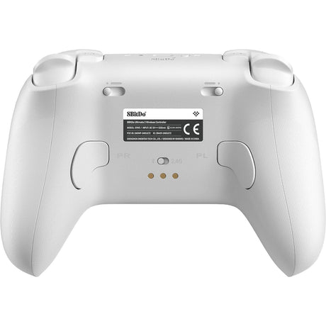 Kontroler bezprzewodowy 8bitdo Ultimate 2 (biały, Bluetooth 2,4 GHz, USB, PC)