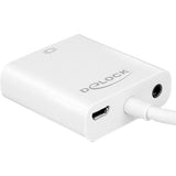 Delock adapter micro HDMI do VGA (biały)