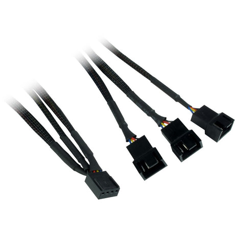 Zestaw wentylatorów inter-tech argus rs-07 rgb 120x120x25 (czarny, 3 sztuki, 120 x 120 x 25 mm, pwm)