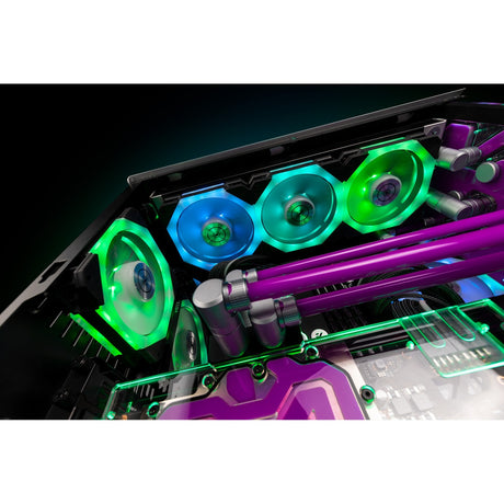 Wentylator obudowy Ekwb ek-quantum impulse 120 d-rgb (biały, 120 x 120 x 29 mm, pwm, dioda rgb)