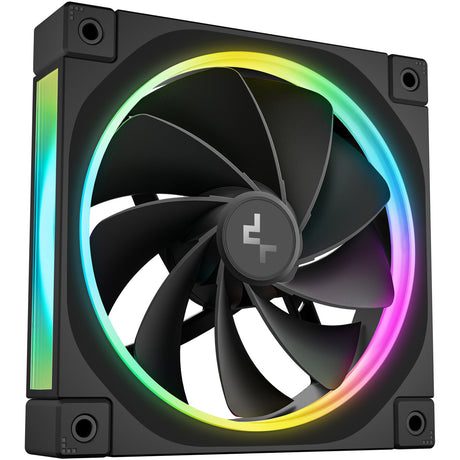 Wentylator obudowy Deepcool fl12r rgb (czarny, 120 x 120 x 25 mm, pwm)