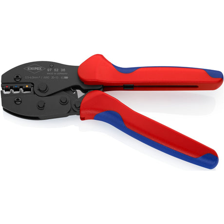 Szczypce do zaciskania precyzyjnego Knipex 975236 (czerwony niebieski)