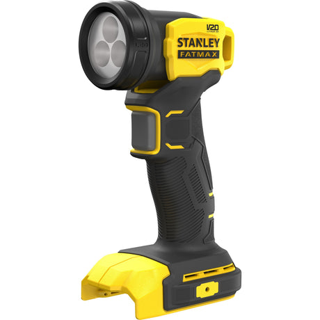 Lampa robocza Stanley Fatmax V20 18V LED z obrotową głowicą (żółto-czarna, akumulator i ładowarka nie wchodzą w skład zestawu)