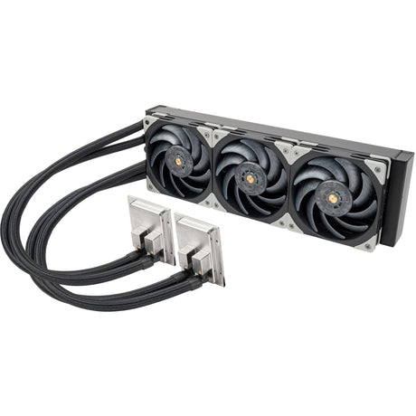 Chłodzenie wodne Silverstone xe360pdd (czarno-srebrne, 4-pinowe pwm)