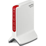 Fritz! box 6820 lte v3 międzynarodowy router wlan lte (biały czerwony, 4g (lte), 3g 3g+ (umts hspa+), mesh wi-fi)