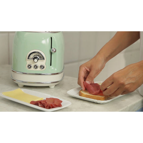 Toster vintage Ariete 0155 14 (jasnozielony)