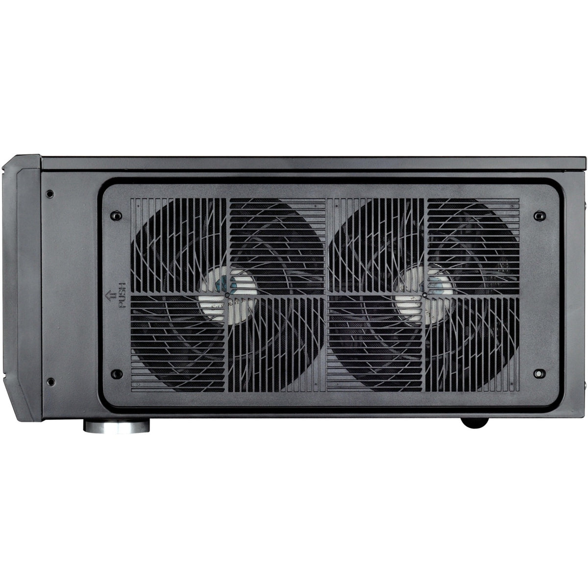 Obudowa Silverstone SST-GD10B HTPC (czarna | 2x USB-A)