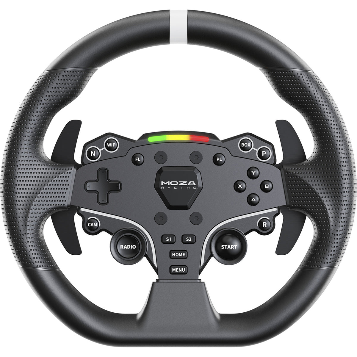 Moza r5 pro bundle stuur (zwart, basis, stuur en pedalen)