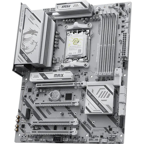 Msi mag b850 gaming plus max wifi socket am5 moederbord (raid, 5gb-lan, wi-fi 7, bluetooth 5.4, atx)