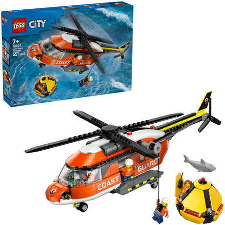 Lego City Exploration 60503 Helikopter straży przybrzeżnej