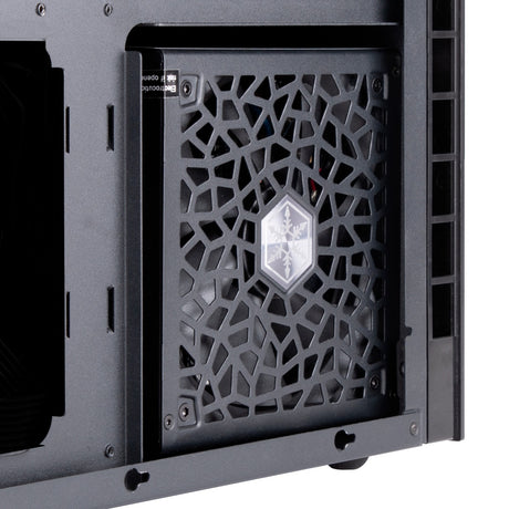 Obudowa mini tower Silverstone Sugo 17 (czarna | 2x USB-A | 1x USB-C)