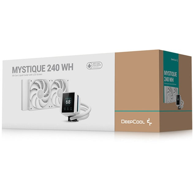Chłodzenie wodne Deepcool mystique 240 (białe)