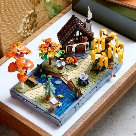 Lego Icons 11372 Jesienny ogród z chatą