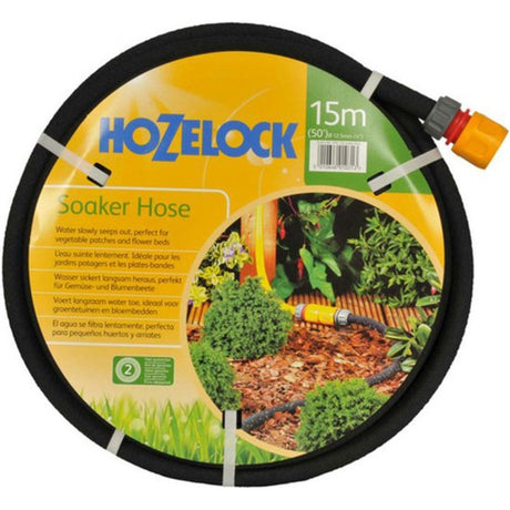 Hozelock 6762 wąż kroplowy porowaty system kroplowy (15 metrów, ø 12,5 mm)