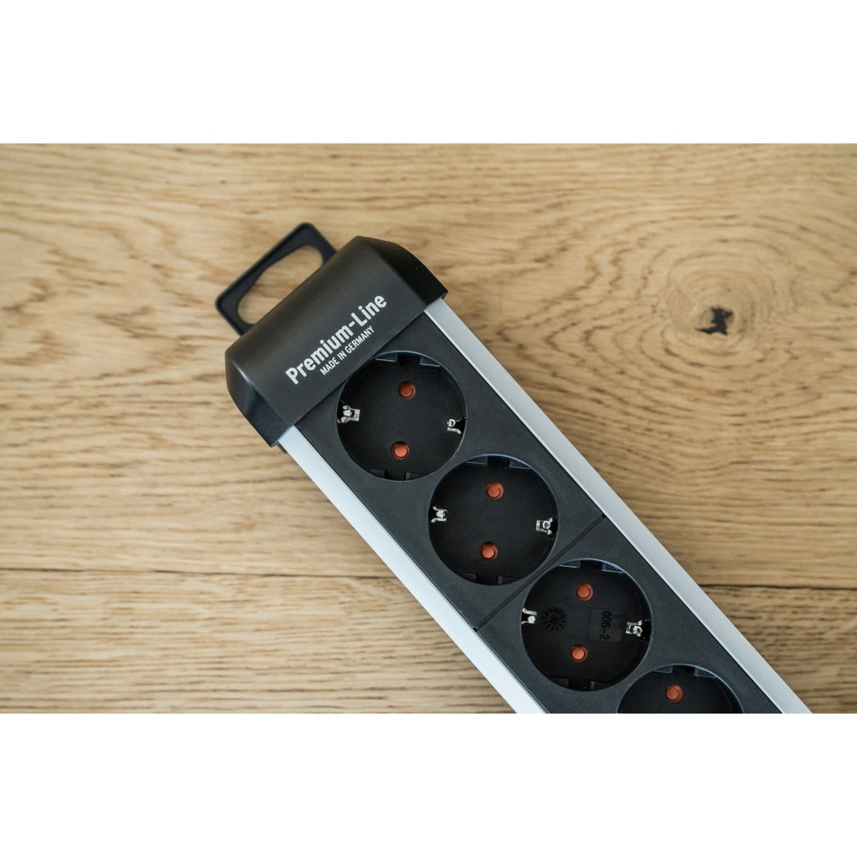 Brennerstuhl premium-alu-line gniazdo 12-pinowe 3 m h05vv-f 3g1.5 2x 6-pinowe gniazda przełączane