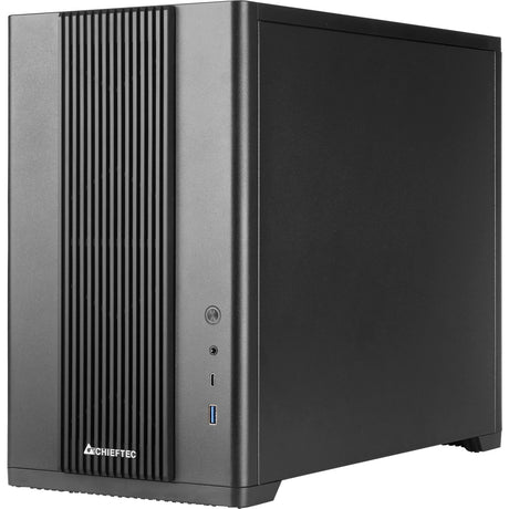 Obudowa mini tower Chieftec bx-mesh (czarna | 1x USB-A | 1x USB-C | szkło hartowane)
