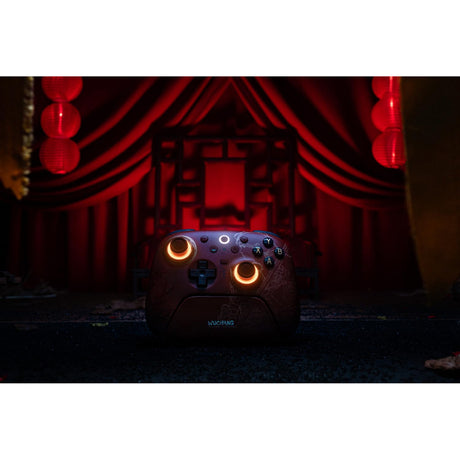 Kontroler bezprzewodowy 8bitdo Ultimate 2 - wuchang: opadłe pióra (ciemnoczerwony, 2,4 GHz bluetooth, usb, pc)