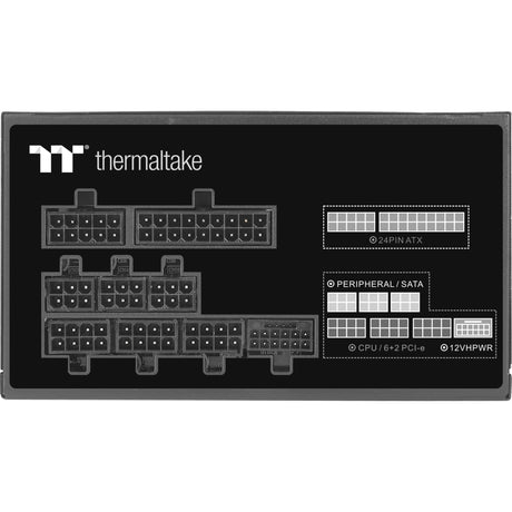Thermaltake ToughPower GF A3 Gold - TT Premium Edition Modułowy zasilacz 850 W (czarny, 4x PCIe)