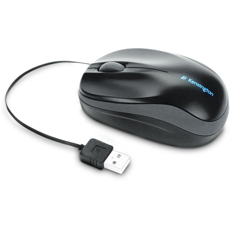 Wysuwana mysz mobilna Kensington pro fit (czarna, 1000 dpi)