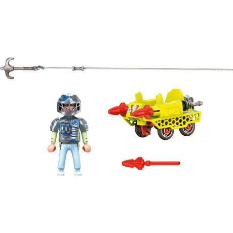 Playmobil Dino Rise - zabawka konstrukcyjna krążownika kopalnianego (70930)
