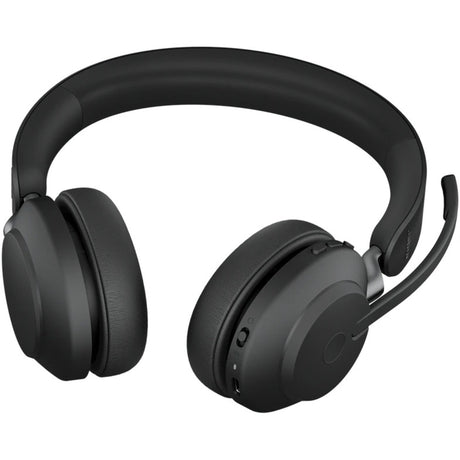 Jabra Evolv2 65, stereofoniczny zestaw słuchawkowy nauszny ms (czarny, Microsoft Teams, Bluetooth)