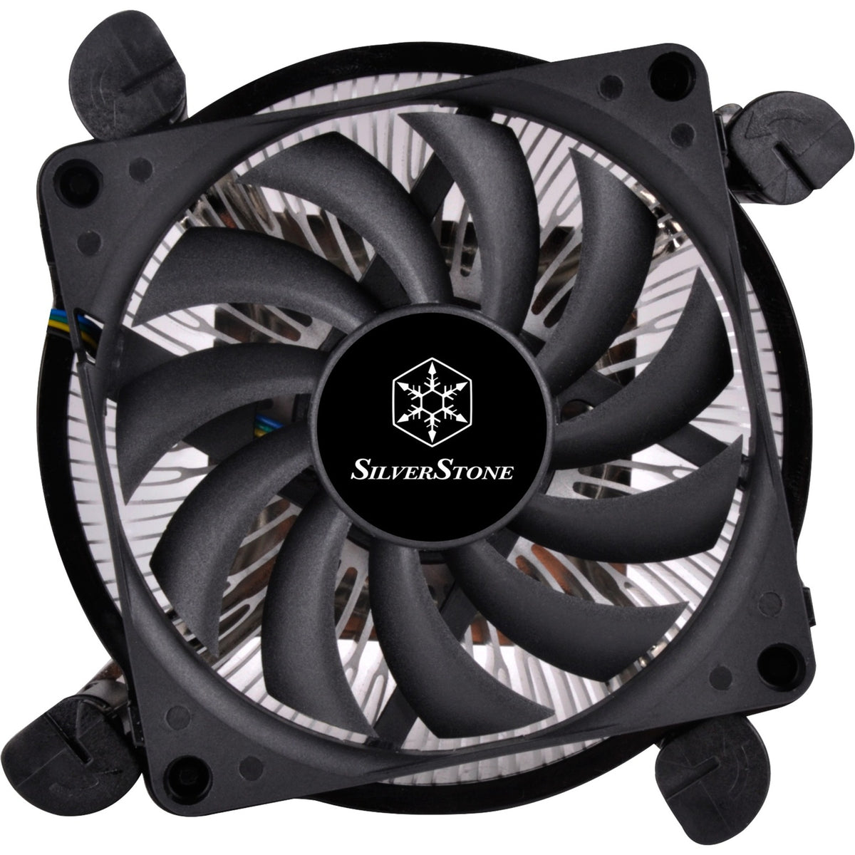 Chłodnica procesora Silverstone nt08-115xp (czarna, seria nitrogon)
