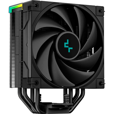 Cyfrowa chłodnica procesora Deepcool AK400 RGB (czarna, 4-pinowe złącze wentylatora PWM)