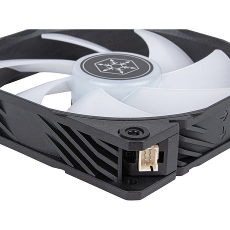 Chłodzenie wodne Silverstone Novapeak 360 Arb (czarne, 4-pinowe PWM)