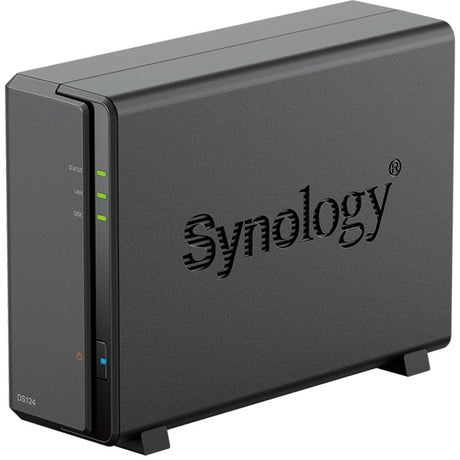 Stacja dyskowa Synology ds124 nas (czarna, USB-A 3.2 (5 GBit s))