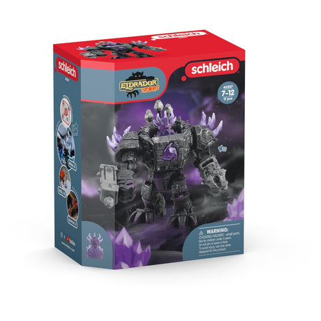 Schleich Eldrador Creatures Robot-mistrz cieni z miniaturowym stworzeniem - 42557