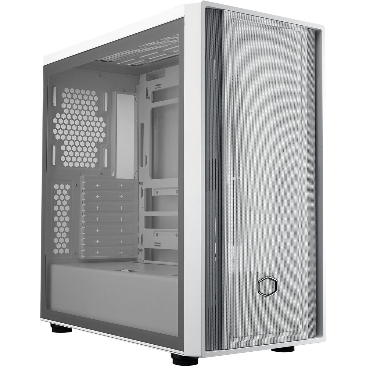 Obudowa Cooler Master Masterbox 600 Lite Midi Tower (biała | 2x USB-A | 1x USB-C | RGB | szkło hartowane)