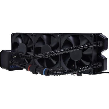Chłodzenie wodne Alphacool eisbaer 360 (czarne, 4-pinowe złącze wentylatora pwm)
