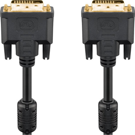 Kabel Goobay DVI-D (czarny, 10 metrów)